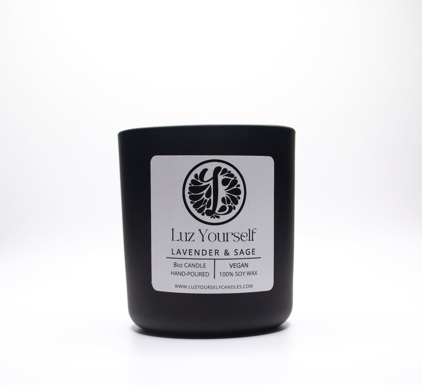 Lavender & Sage 8oz Soy Wax Candle